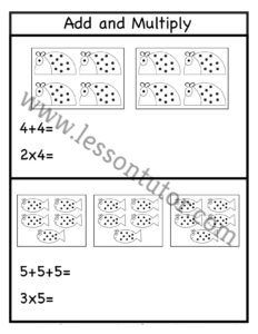 multiplication worksheets page 10 of 10 lesson tutor