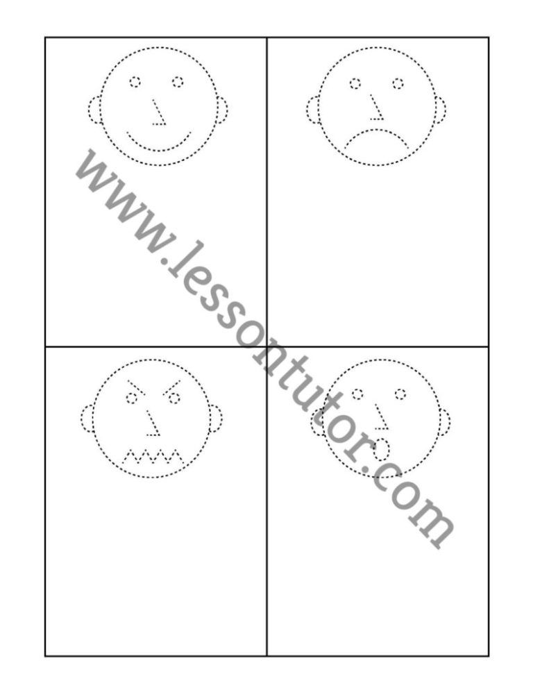 Emotions & Feeling Worksheets - Lesson Tutor