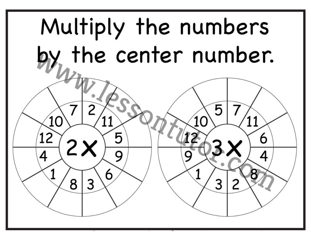 Random Order – Randomly Shuffled – Times Table Shuffled in Random Order ...