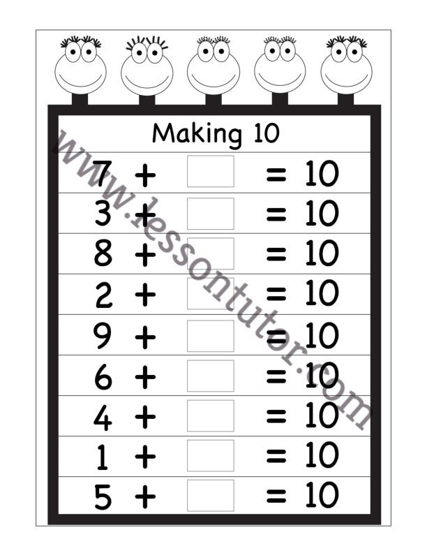 ways-to-make-10-worksheet-kindergarten-3-lesson-tutor